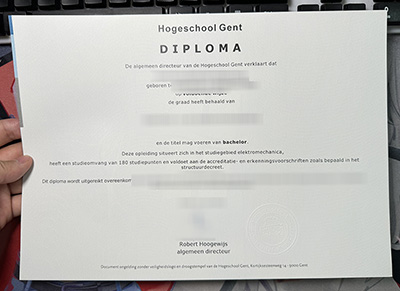 Hogeschool Gent Diploma