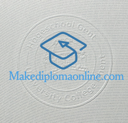 Hogeschool Gent Diploma seal