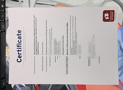 Hogeschool Rotterdam Certificate