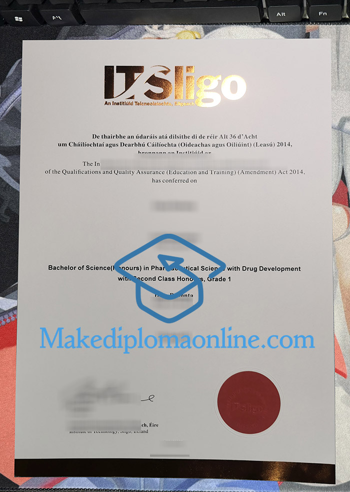 Fake ITSligo Diploma