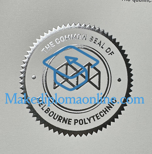 Melbourne Polytechnic Diploma seal