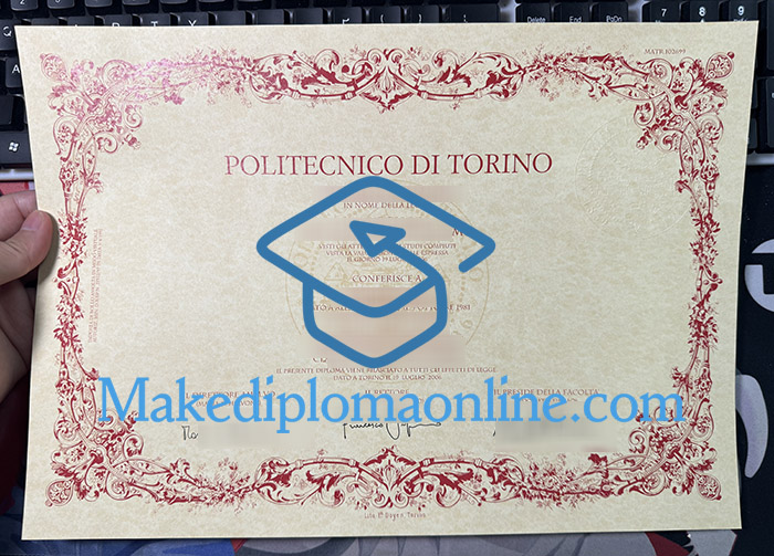 Politecnico di Torino Diploma