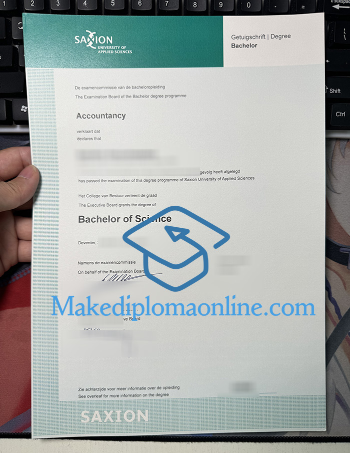 Hogeschool Saxion Diploma