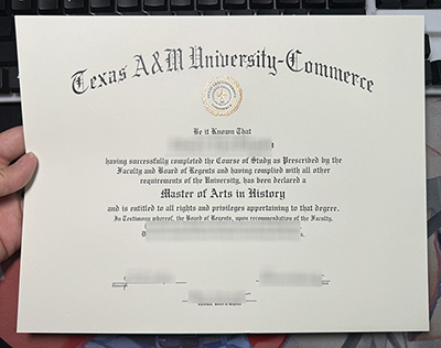 Texas A&M University–Commerce Diploma