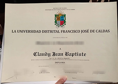 Francisco José de Caldas District University Diploma