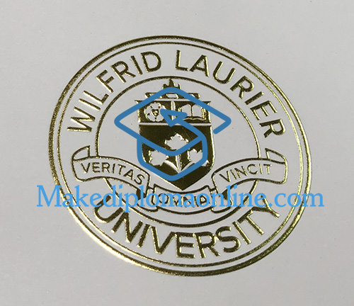 WLU Diploma seal