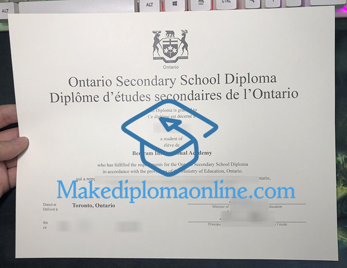 Ontario Secondary School Diploma