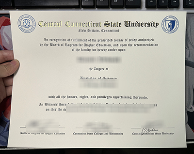 Fake CCSU Diploma