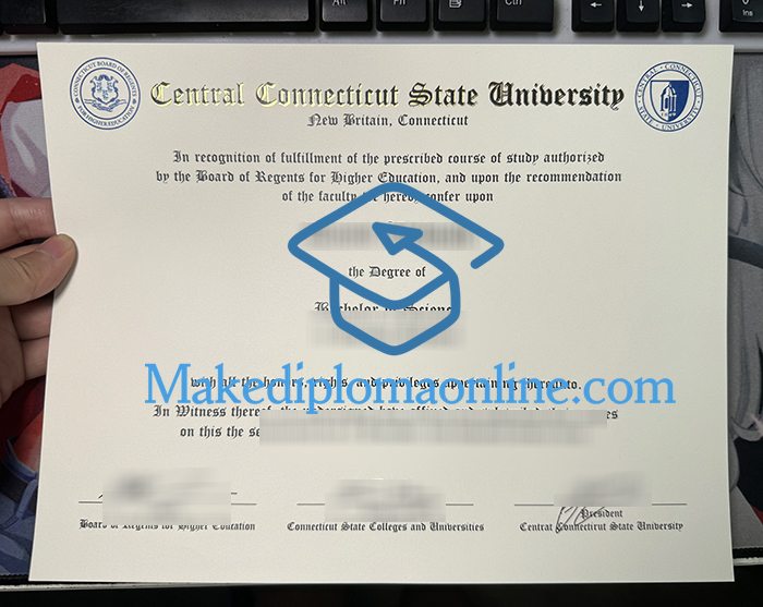 Fake CCSU Diploma