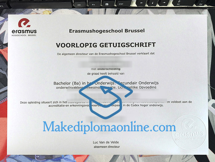 Erasmushogeschool Brussel Diploma