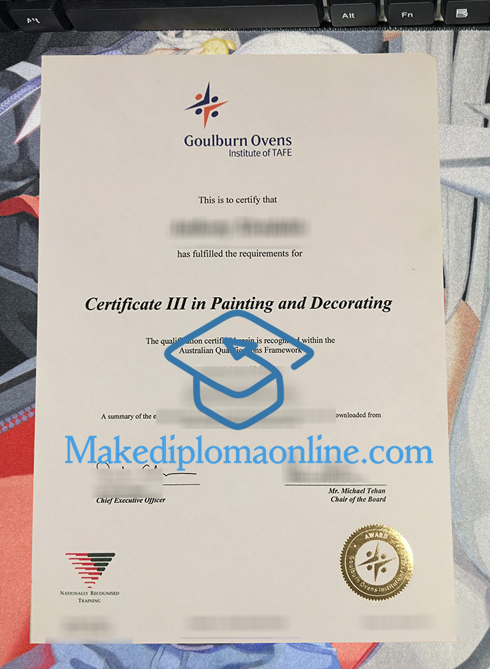 GOTAFE Certificate