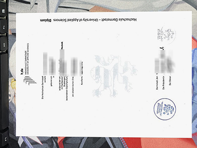 Hochschule Darmstadt Urkunde