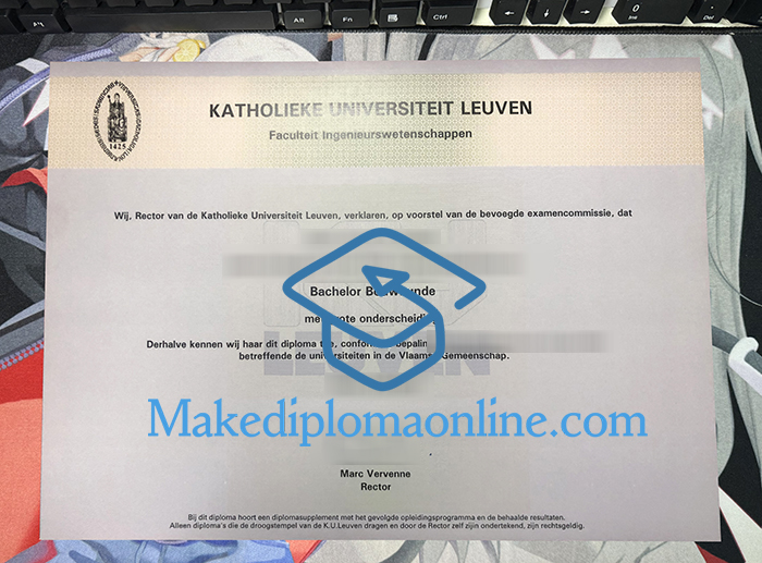 Katholieke Universiteit Leuven Diploma