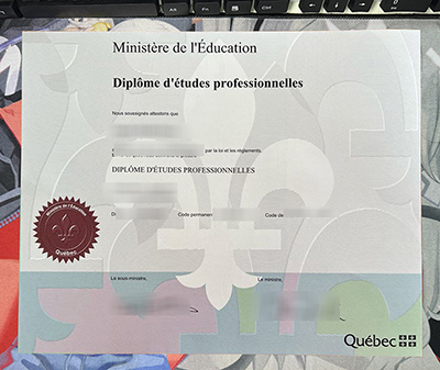 Quebec Diplôme d'études professionnelles