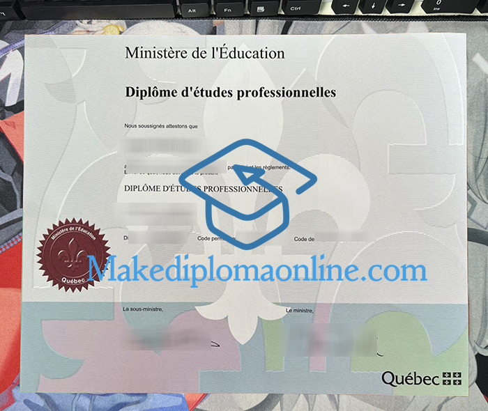 Quebec Diplôme d'études professionnelles