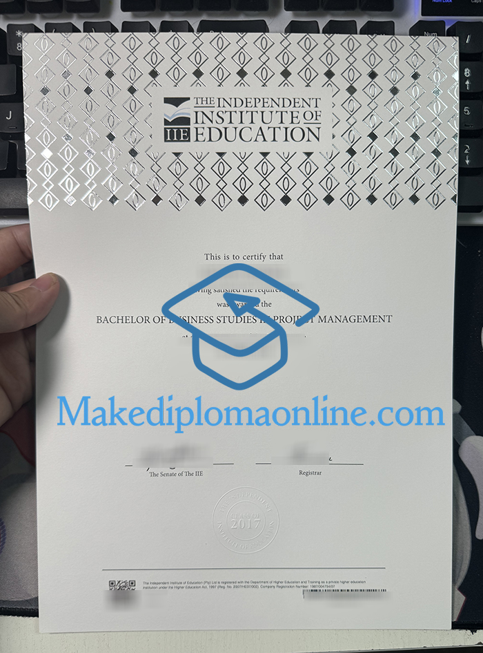 IIE Diploma