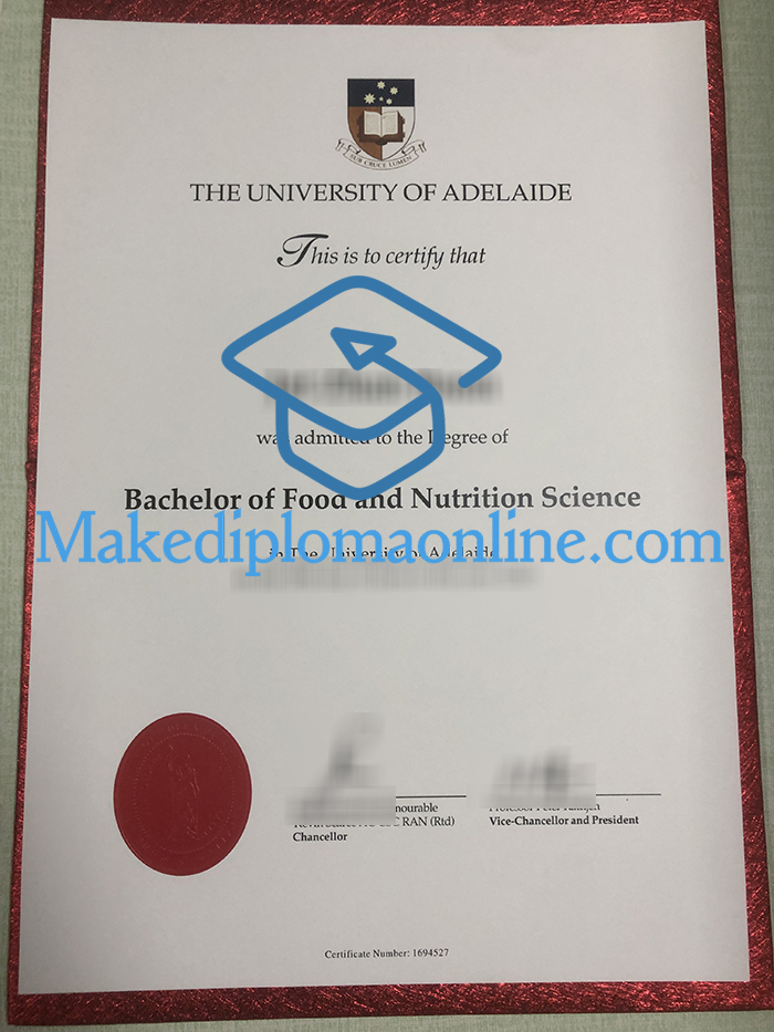 University of Adelaide Degree