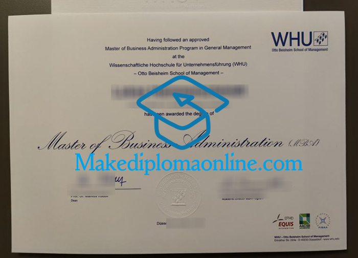 WHU Diploma