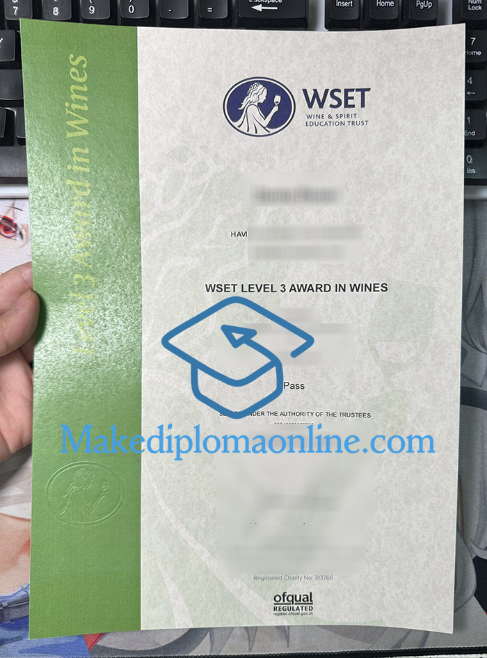 WSET Certificate