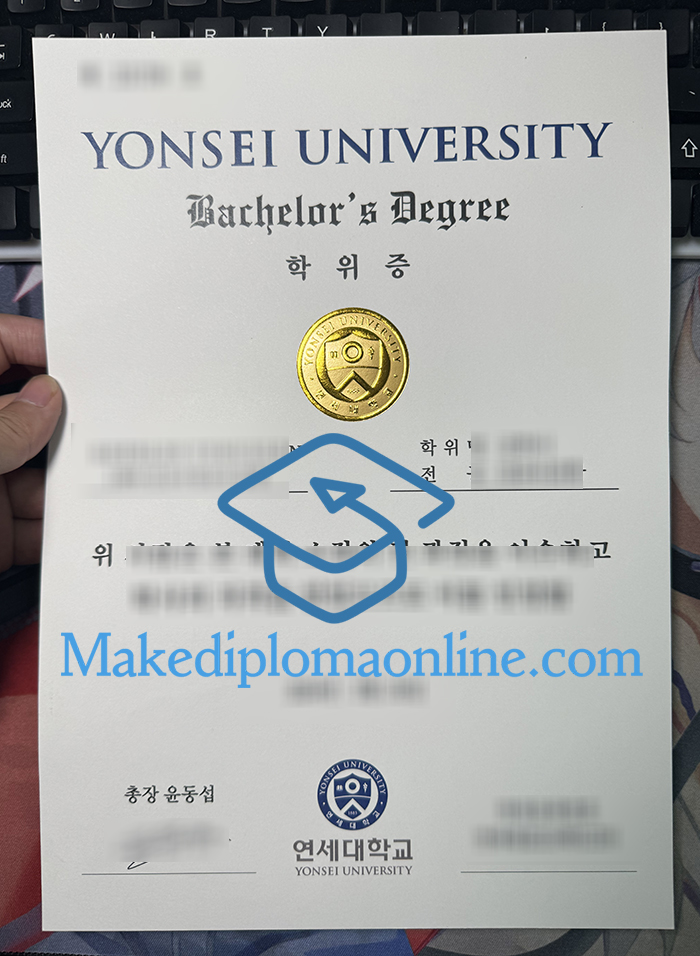 Yonsei University Degree