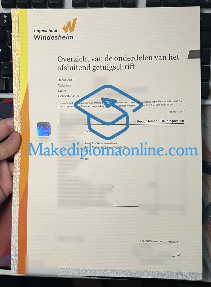 Hogeschool Windesheim Transcript