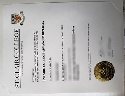 St. Clair College Diploma