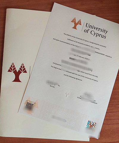 University of Cyprus Diploma