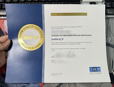 SHRM CP Certificate