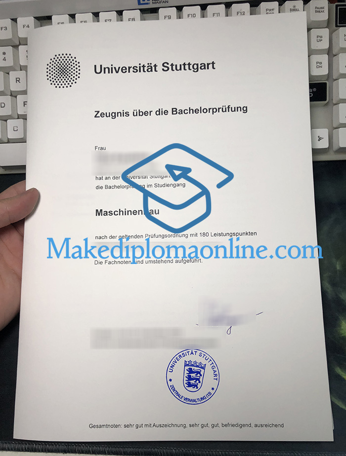 Universität Stuttgart Zeugnis