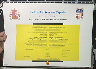 University of Barcelona Diploma