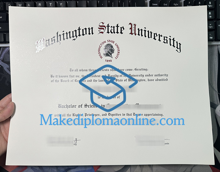 Washington State University Diploma