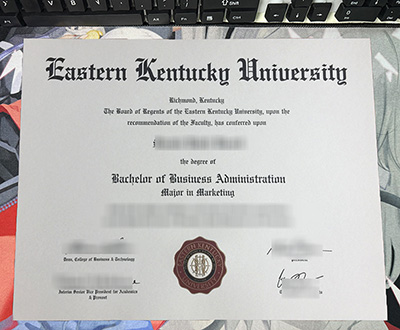 Eastern Kentucky University Diploma