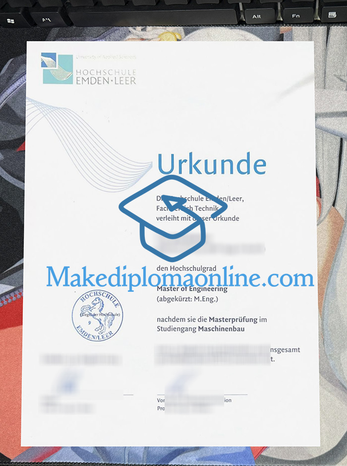 Hochschule Emden Leer Urkunde