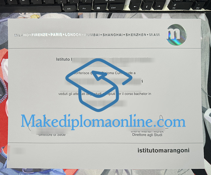 Istituto Marangoni Diploma