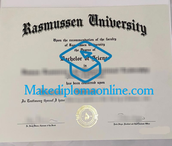 Rasmussen University Diploma