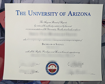 University of Arizona Diploma