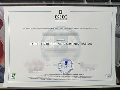 ESSEC Business School Certificate