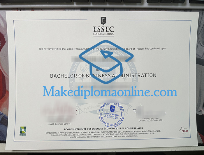 ESSEC Business School Certificate