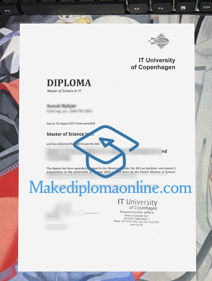 IT University of Copenhagen Diploma