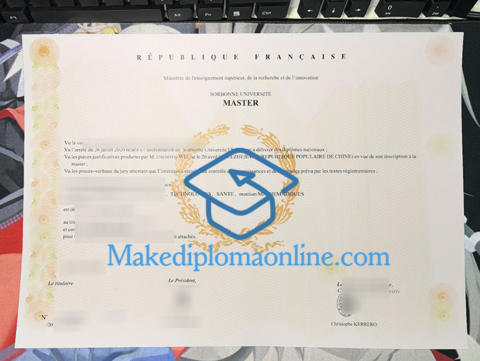 Sorbonne-Université Diplôme