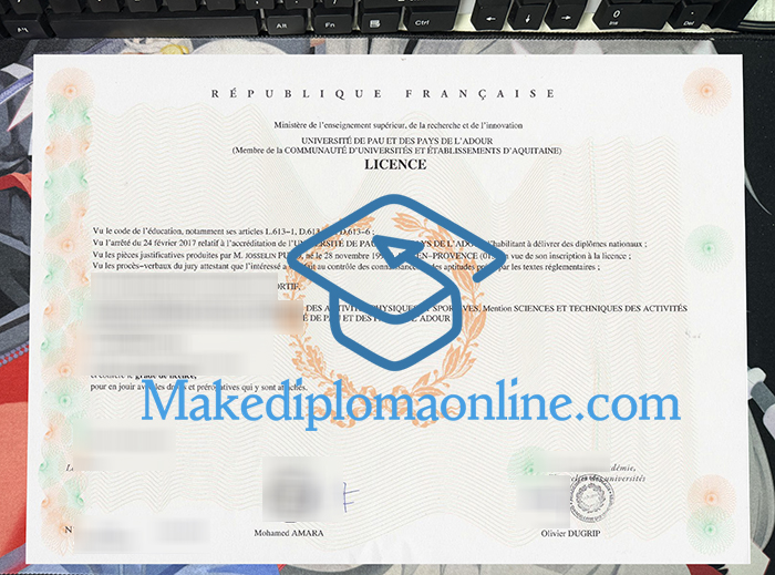 UPPA Diploma