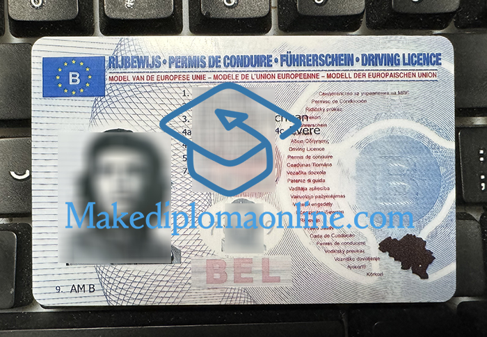 Belgian Driving License, Belgian Rijbewijs