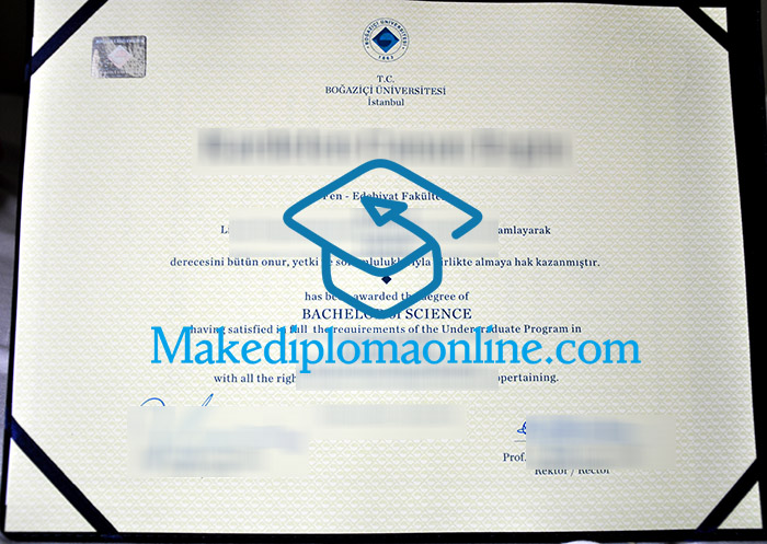 Boğaziçi University Diploma, Boğaziçi Üniversitesi Diploma