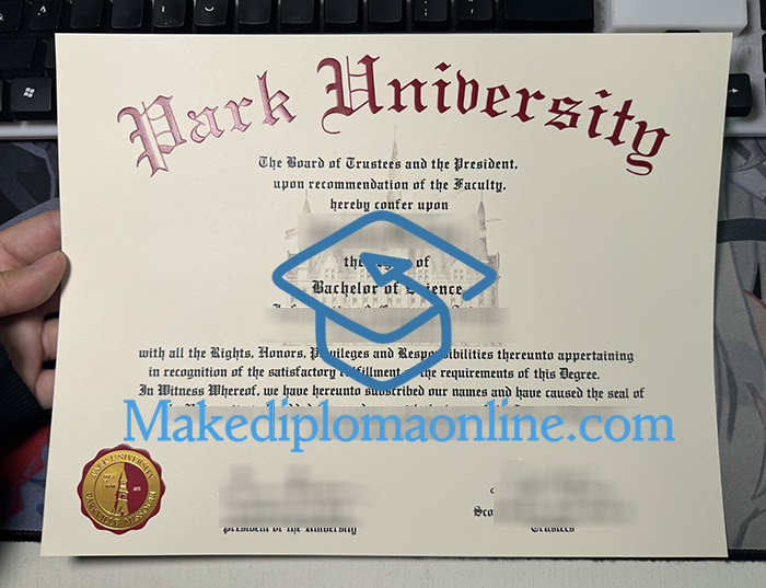 Park University Diploma