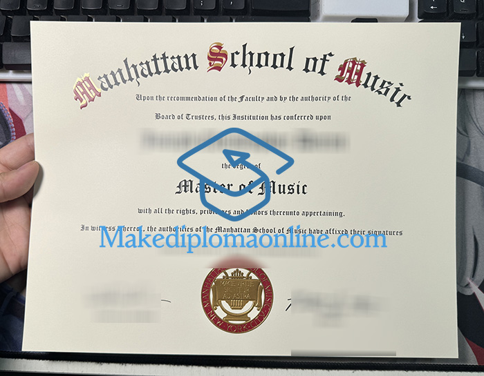 Manhattan School of Music Diploma, MSM Diploma