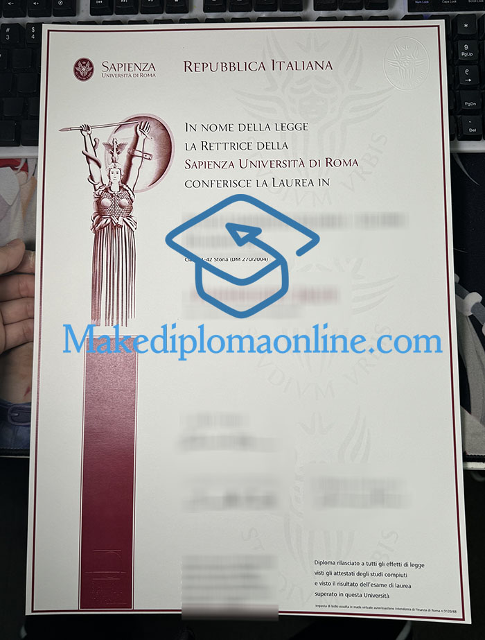 Sapienza University of Rome Diploma Sapienza University of Rome Diploma
