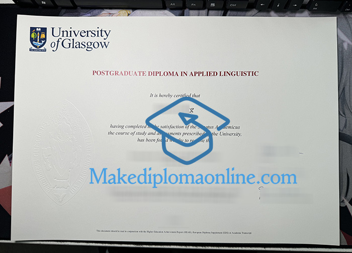 University of Glasgow Degree University of Glasgow Degree