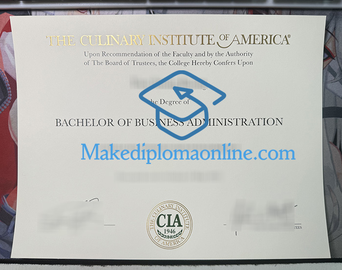 Culinary Institute of America Diploma Culinary Institute of America Diploma