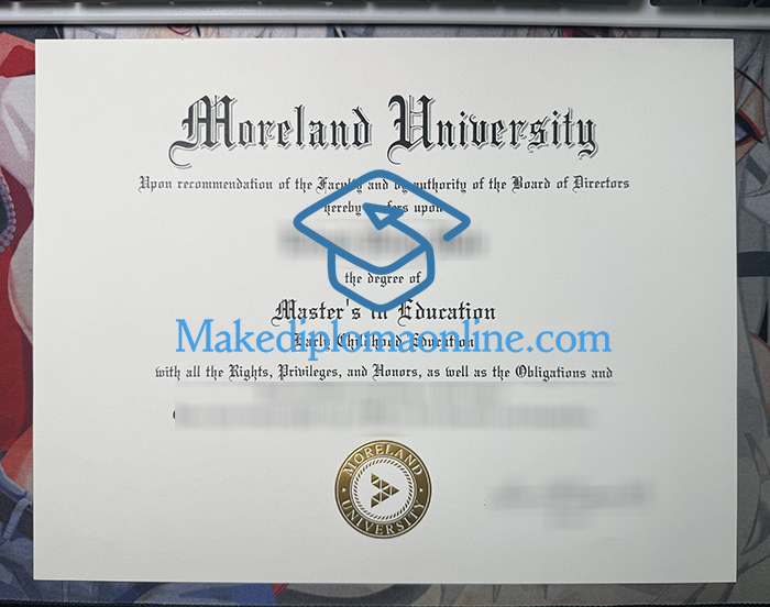 Moreland University Diploma Moreland University Diploma