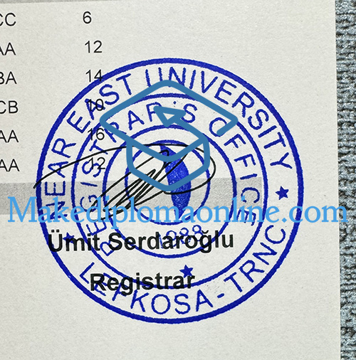 NEU Transcript Seal NEU Transcript Seal
